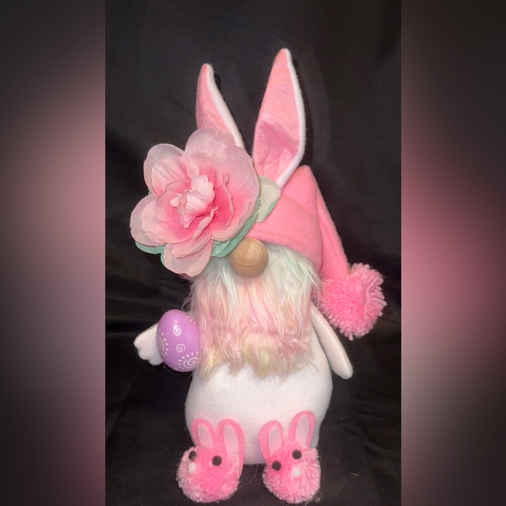Handmade Easter Gnome, 14”, not a toy, decoration only